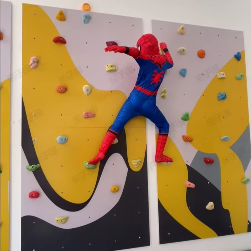 Home Gym For Kids - Kids Indoor Plywood Climbing Wall Gym