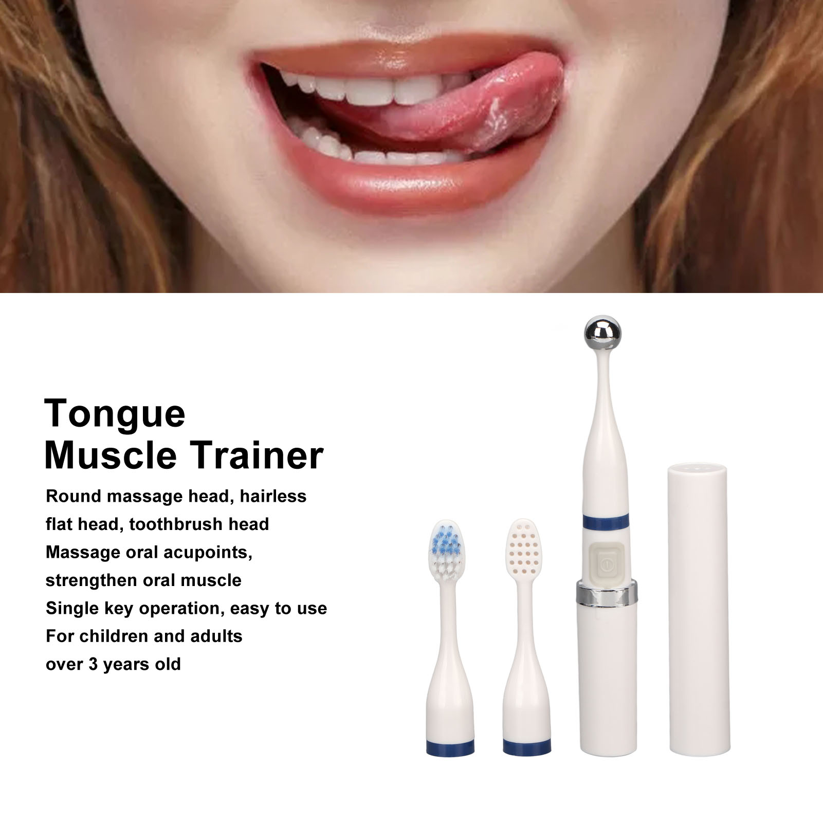 Home Gym App - Electric Mouth Trainer Glossy Finish Tongue