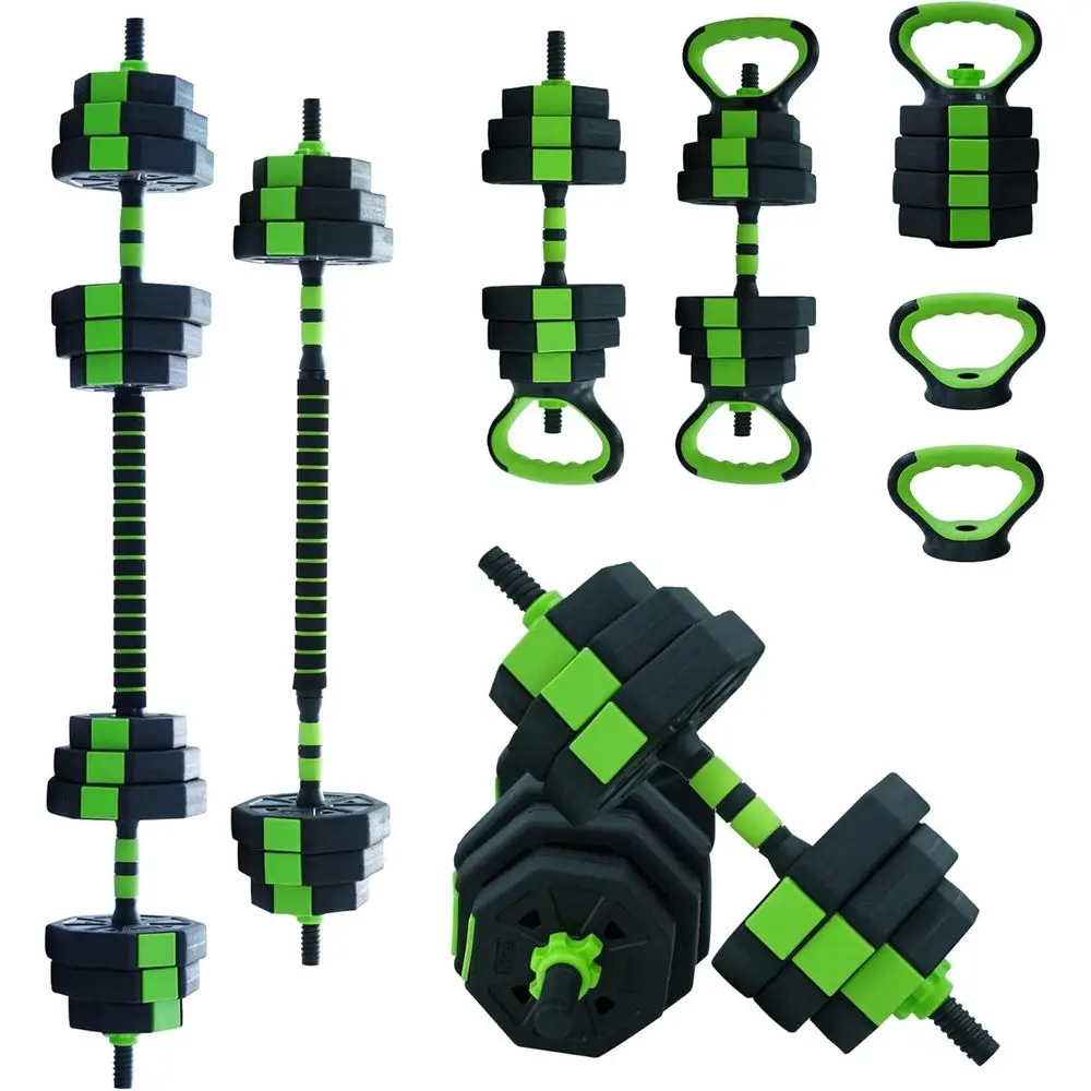 All In One Gym Home Equipment - All-in-One 44 lbs Adjustable Dumbbell Set:
