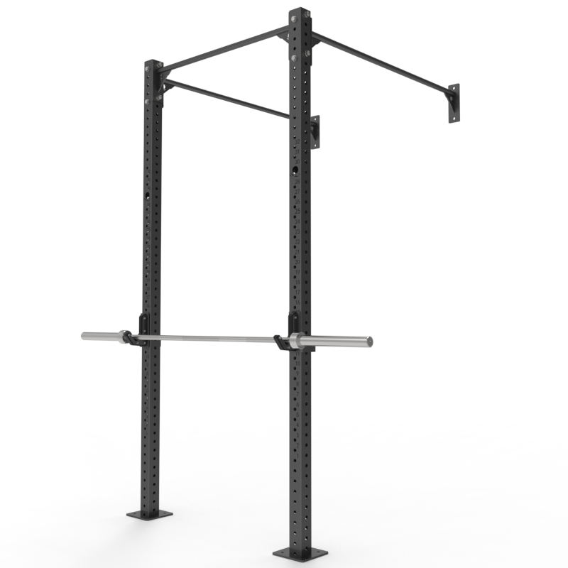 Home Gym Half Rack - Commercial Home Gym Equipment Wall-Mounted Metal
