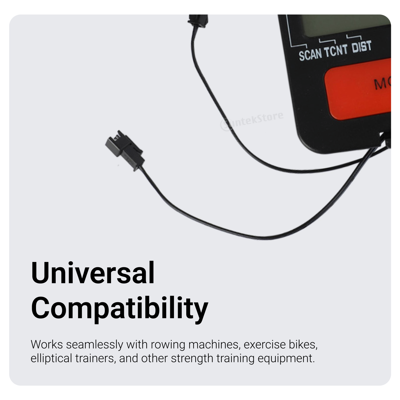 Home Gym Universal Machine - Rowing Machine Monitor Universal Heart Rate
