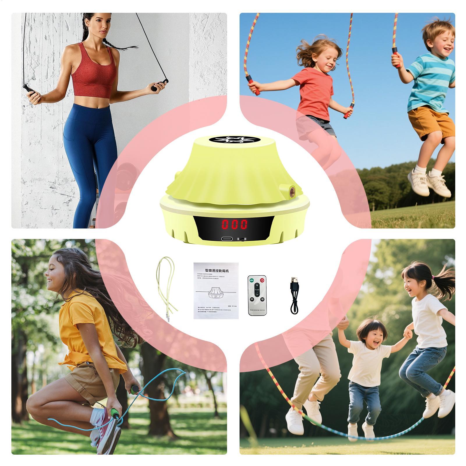 Auto Jump Trainer Lcd Counter  - Home Gym For Kids recension och pris