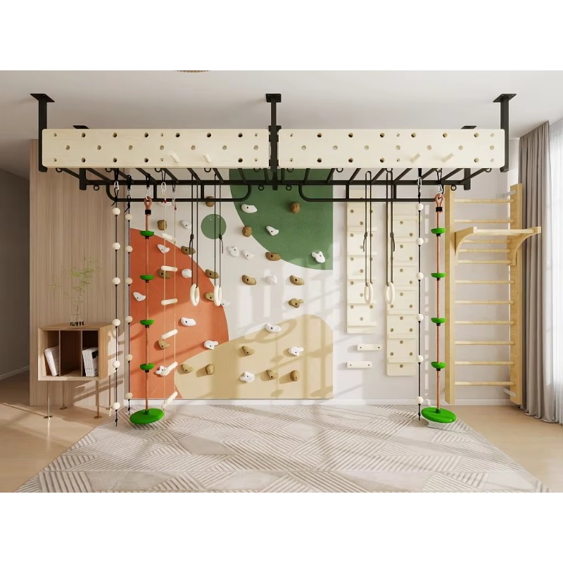 Kids Indoor Plywood Climbing W - Home Gym For Kids recension och pris