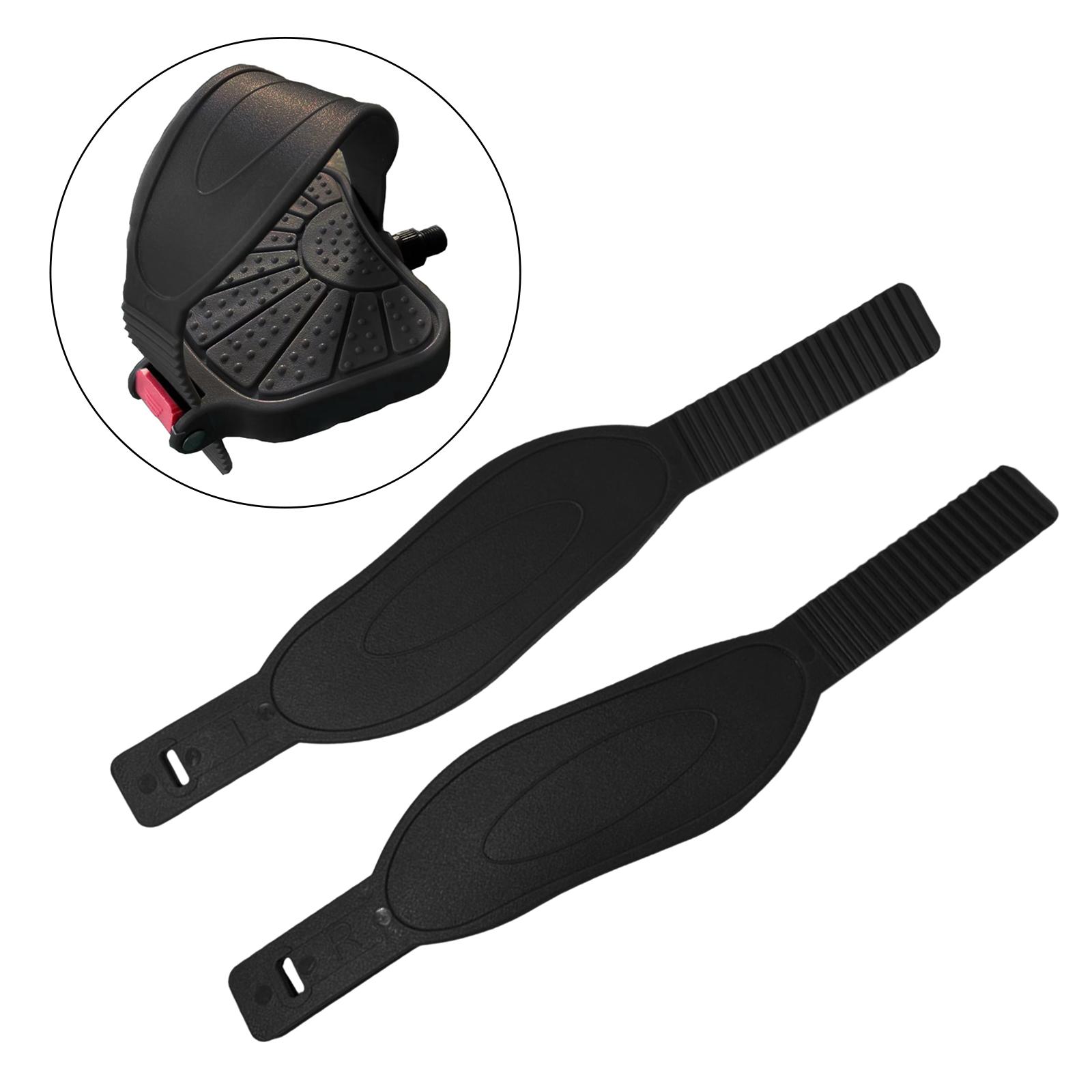 2x Exercise Bike Pedal Straps, - Home Gym Universal Machine recension och pris