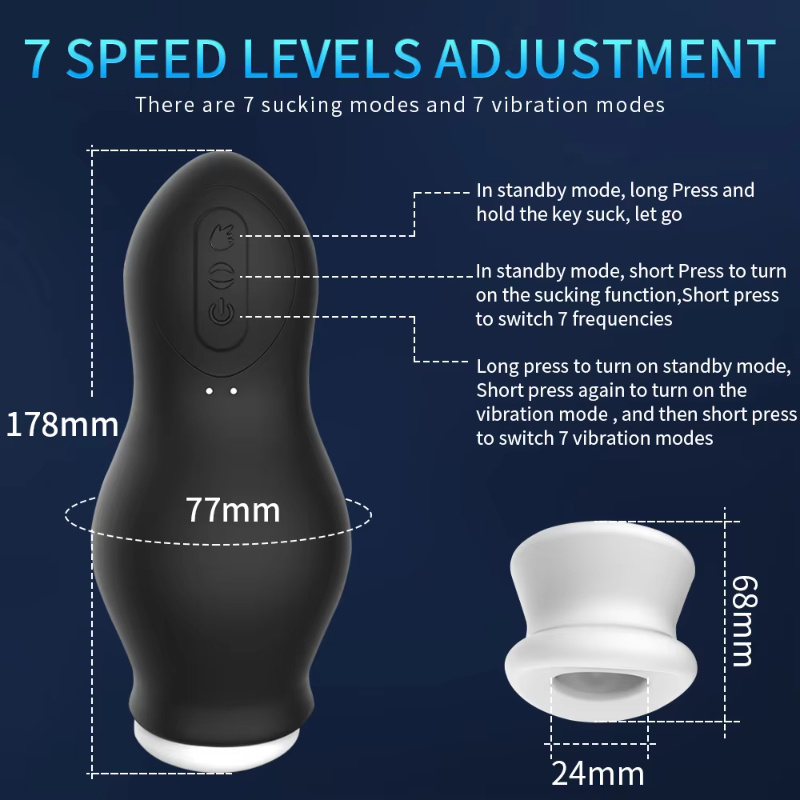 Automatic Sucking Male Masturb - Home Gym App recension och pris