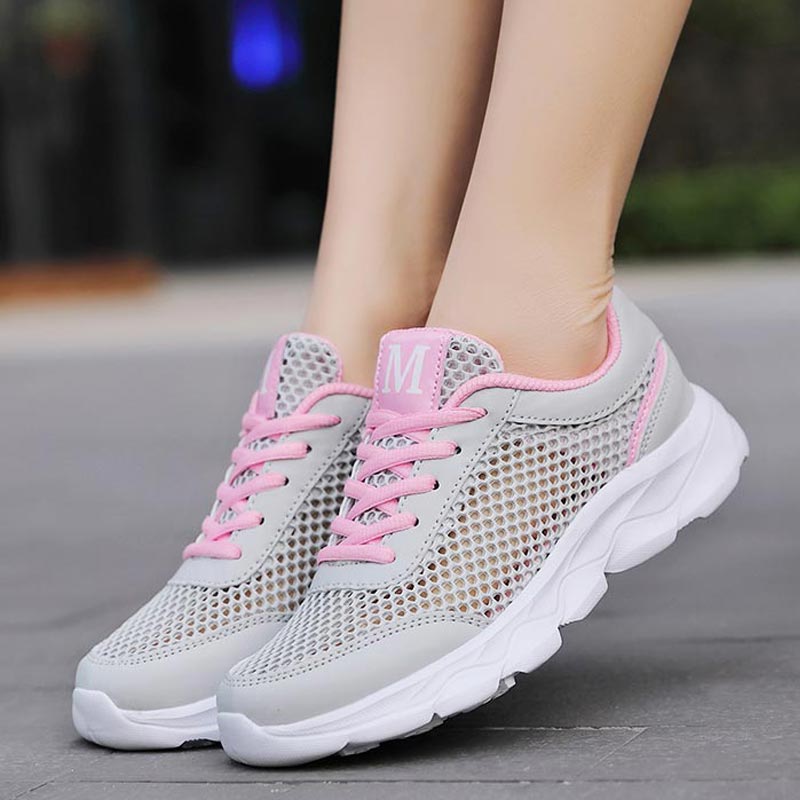 Summer Breathable Sneakers Wom - Home Gym Yoga Room Ideas recension och pris