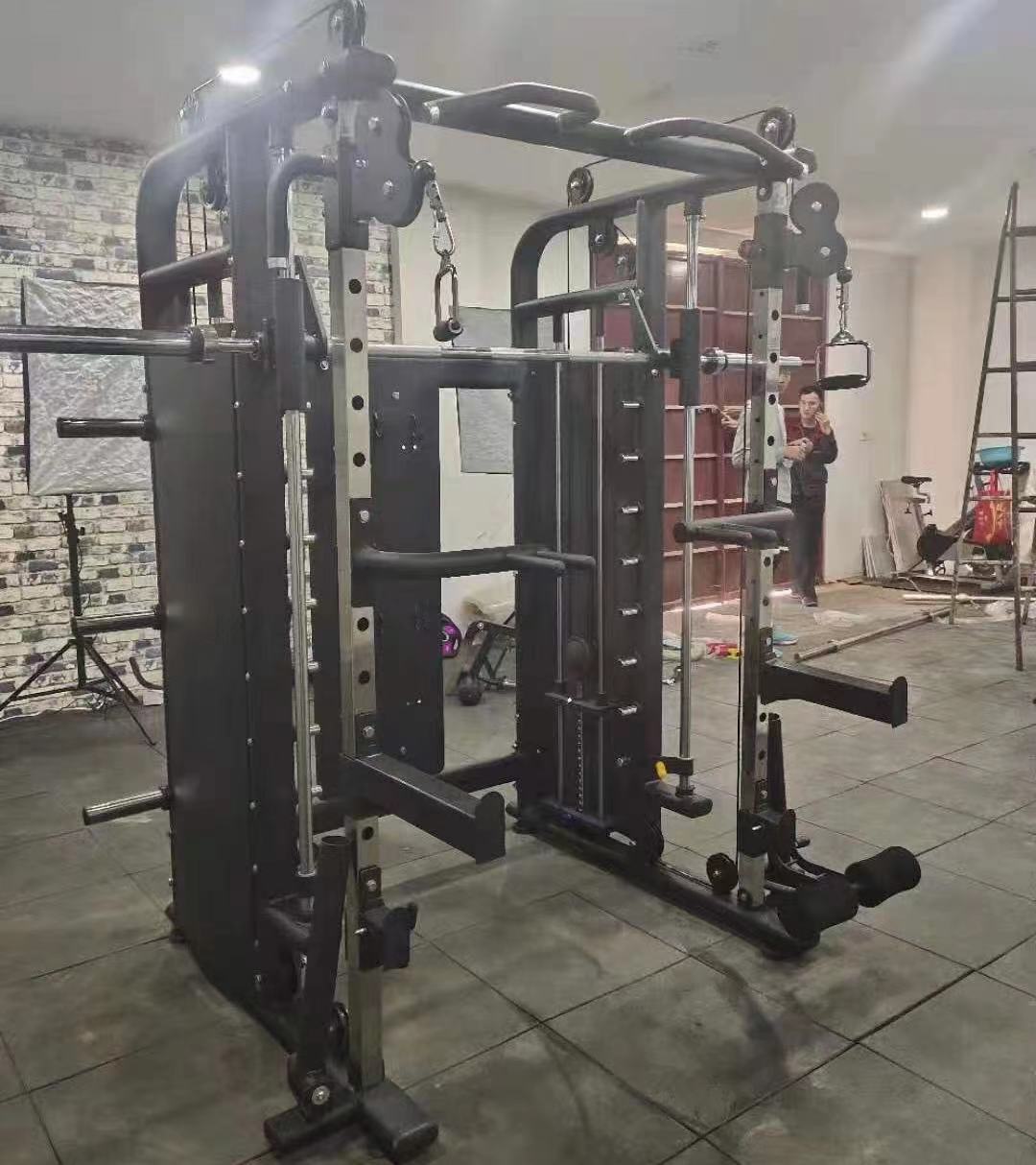 2026 Home Gym Building Multifu - Home Gym With Smith Machine recension och pris
