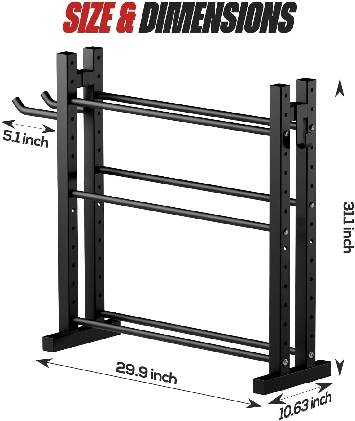 Home Gym Use, Steel Material,  - Home Gym Rack recension och pris