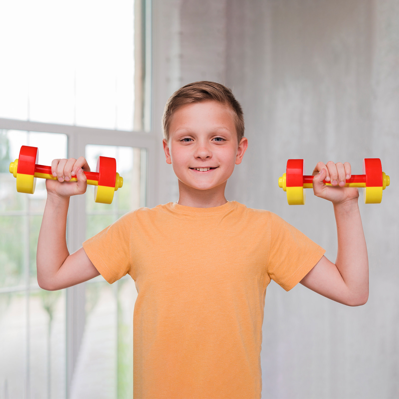 1Pair Children Plastic Dumbbel - Home Gym For Kids recension och pris
