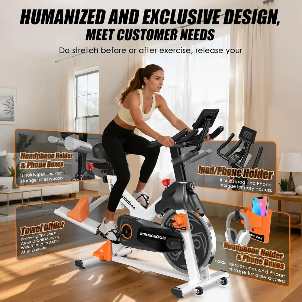 Silent Magnetic Exercise Bike  - Home Gym App recension och pris