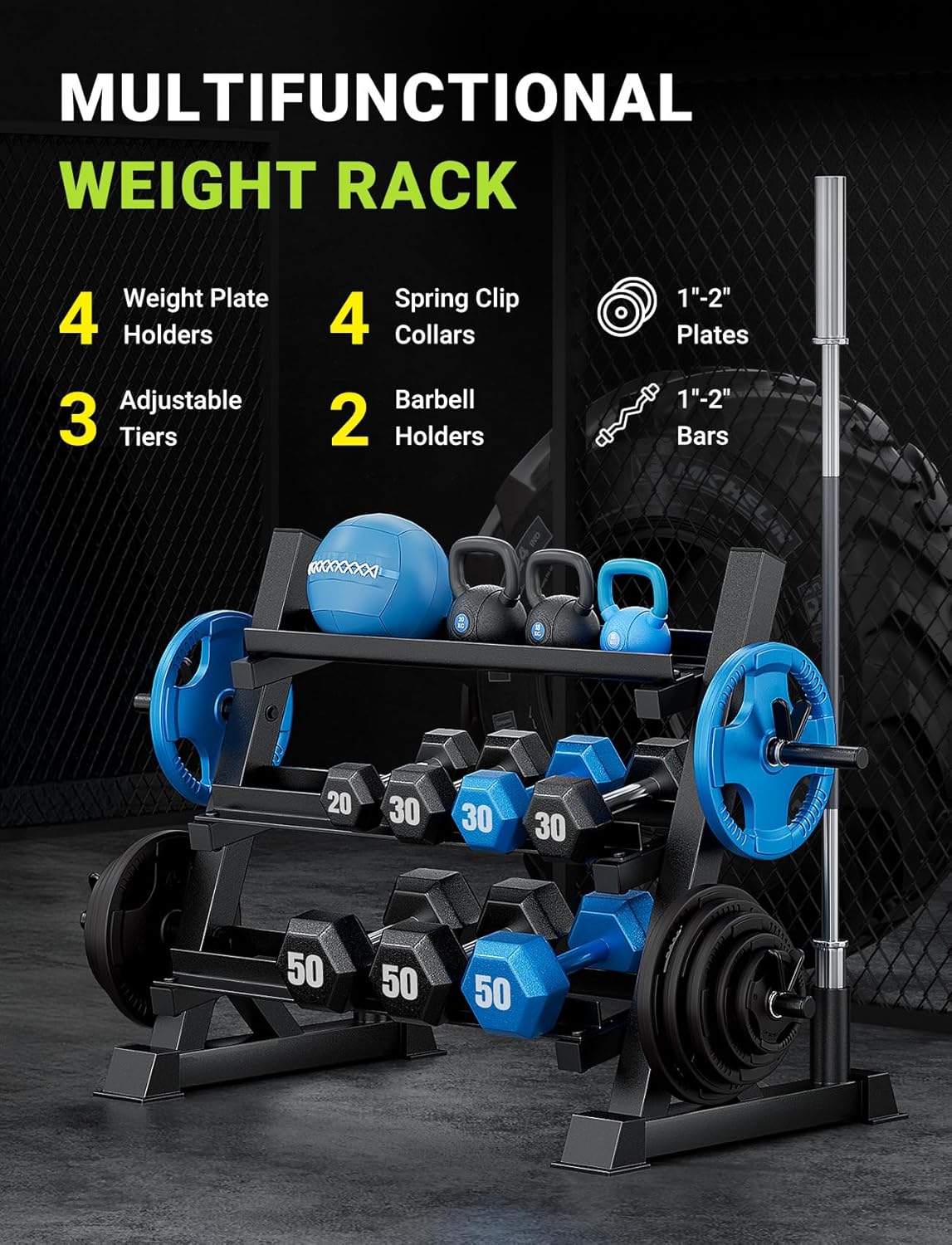 Home Gym Use, Solid Material,  - Home Gym Rack recension och pris