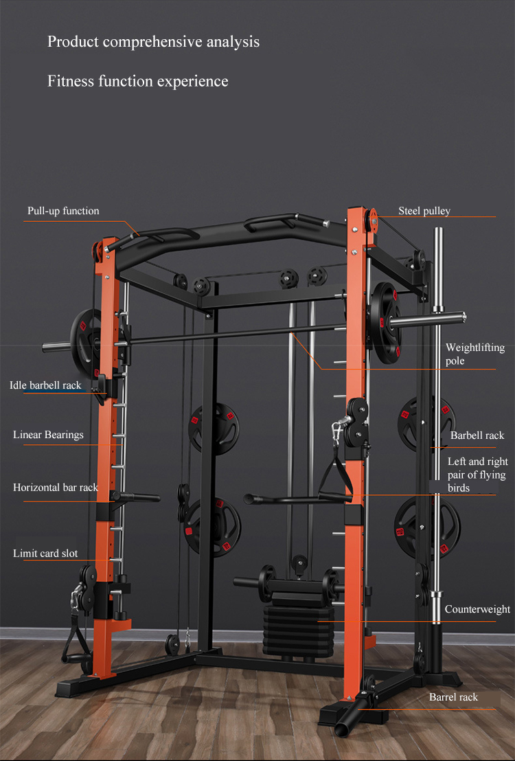 Multi Functional Home Gym Equi - Home Gym With Smith Machine recension och pris