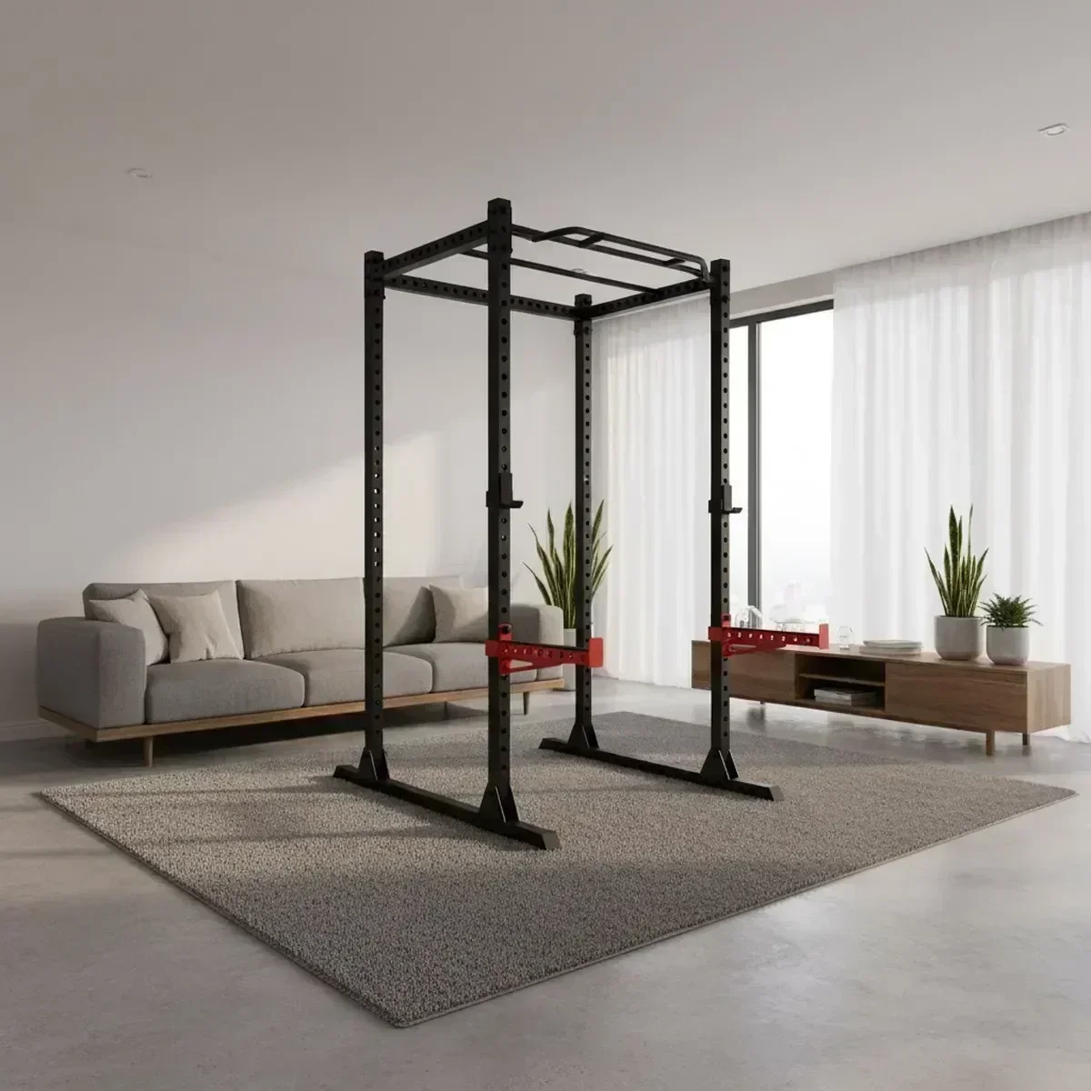 Adjustable Home Gym Squat Rack - Home Gym Rack recension och pris