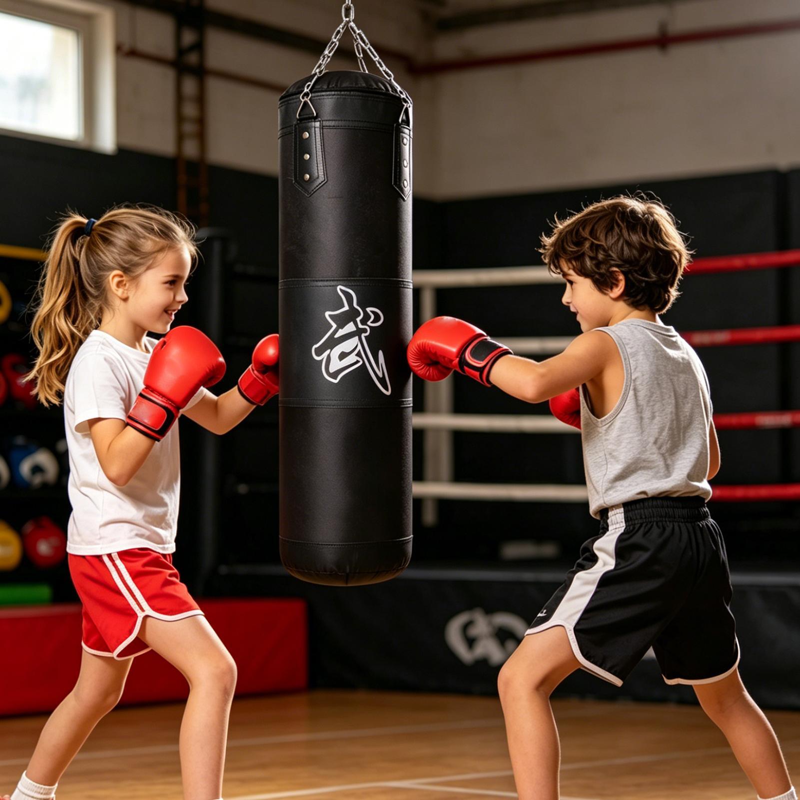 Punching Bag For Adults 80cm H - Home Gym For Kids recension och pris