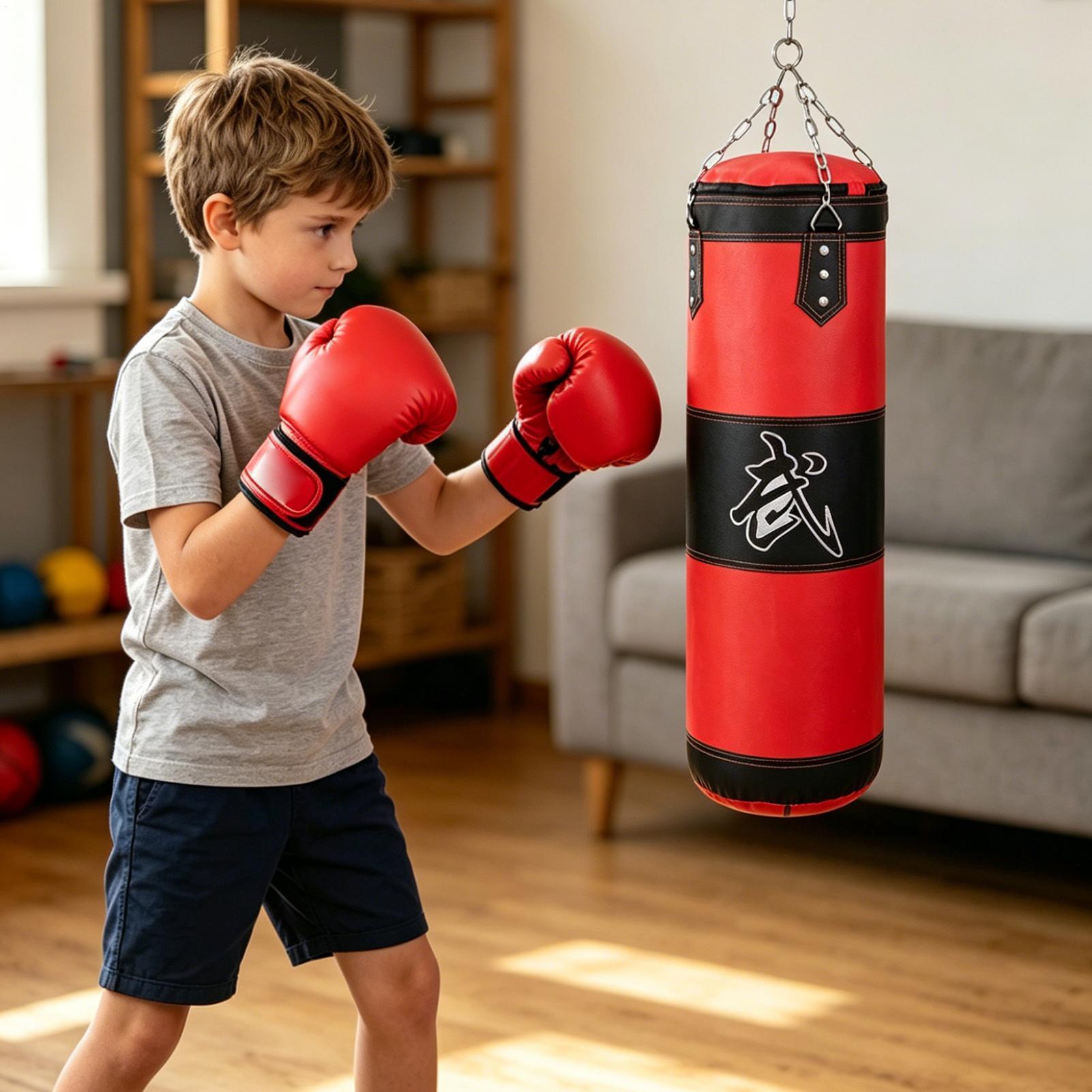 Punching Bag For Adults 80cm H - Home Gym For Kids recension och pris