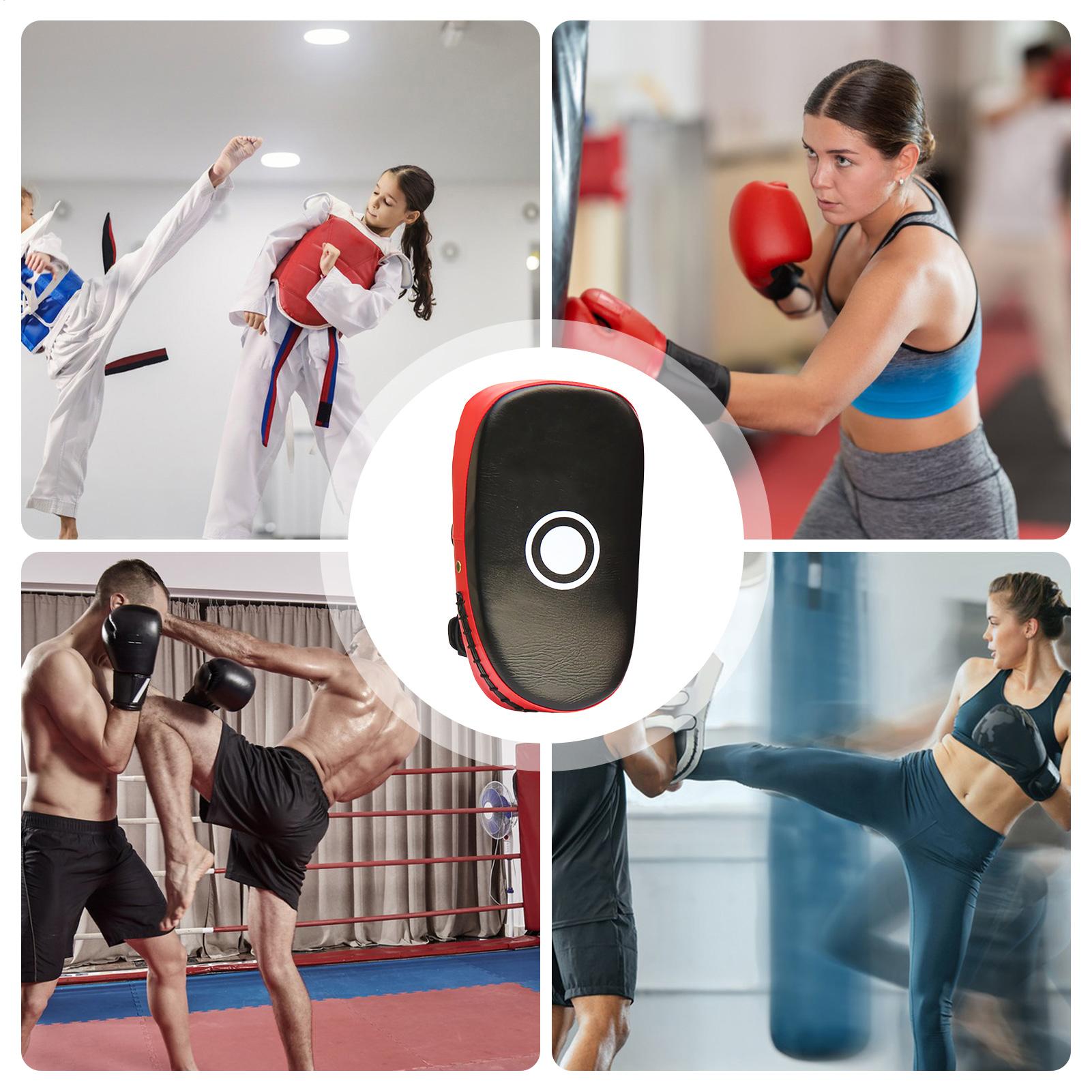Boxing Pads PU Leather Curved  - Home Gym For Kids recension och pris