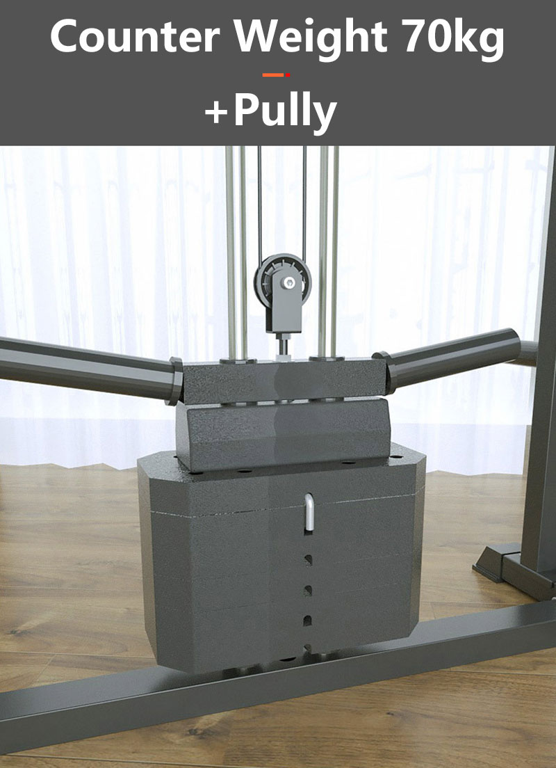 Commercial Multifunctional Pow - Home Gym With Smith Machine recension och pris