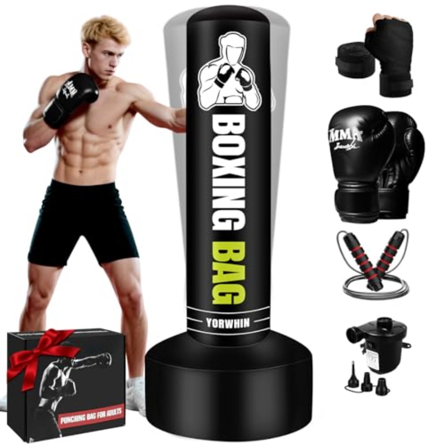 Freestanding Punching Bag for  - Boxing Bag Stand recension och pris